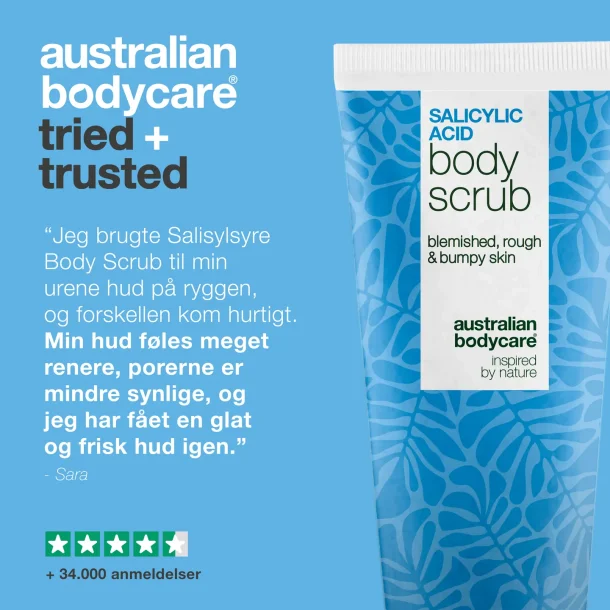 Australian Bodycare Salicylic Acid Keratosis Scrub 200ml