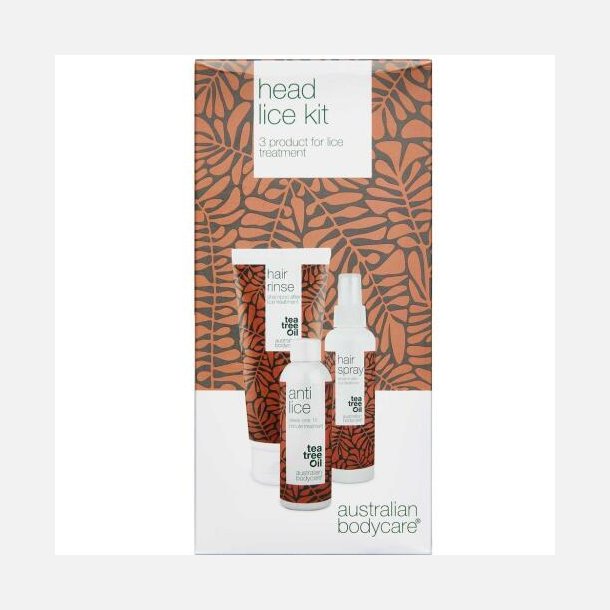 Australian Bodyvare Head Lice Kit Sampak