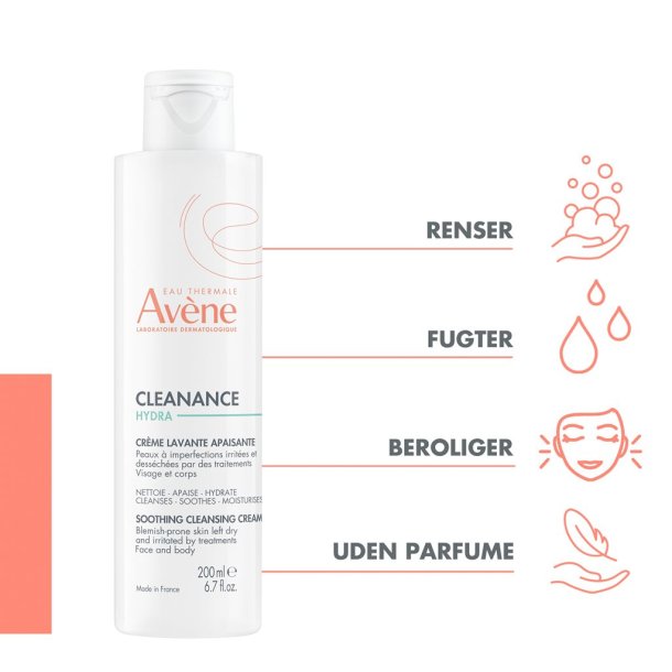 Avne Cleanance HYDRA Cleanser 200ml