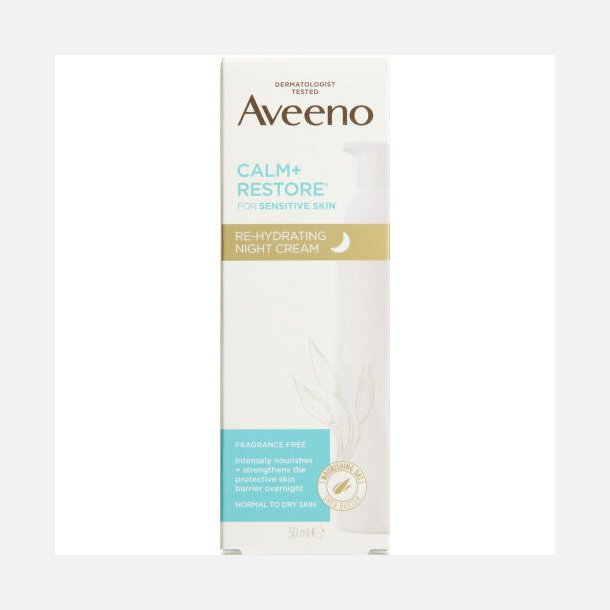 Aveeno Face Calm+Restore Re-Hydrating Night Cream 50ml