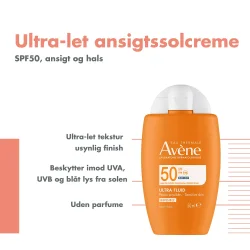 Avne Ultra Fluid Invisible SPF50 50ml
