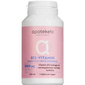 Apotekets B12-vitamin Sugetabletter