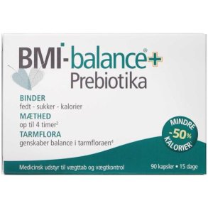 BMI-Balance+Prebiotika kapsler 90.stk