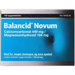  Balancid Novum Tyggetabletter 