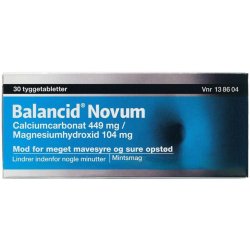  Balancid Novum Tyggetabletter 