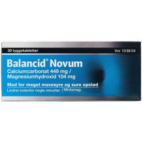  Balancid Novum Tyggetabletter 