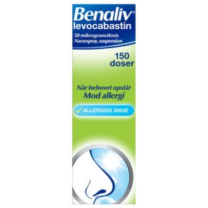 Benalivnsespray, suspension