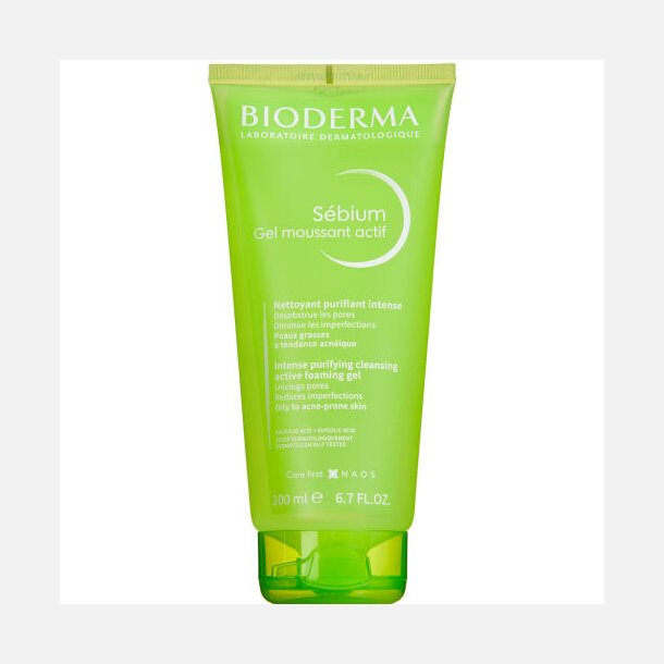 Bioderma S�bium Gel Moussant Actif 200ml