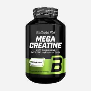 Biotech USA Mega Kreatin 120 kapsler