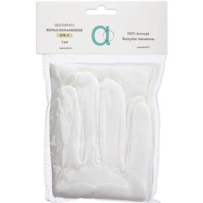 ApoteketsBomuldshandske Nr. 9 2 par
