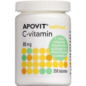 ApovitC-vitamin80mg 250 stk.