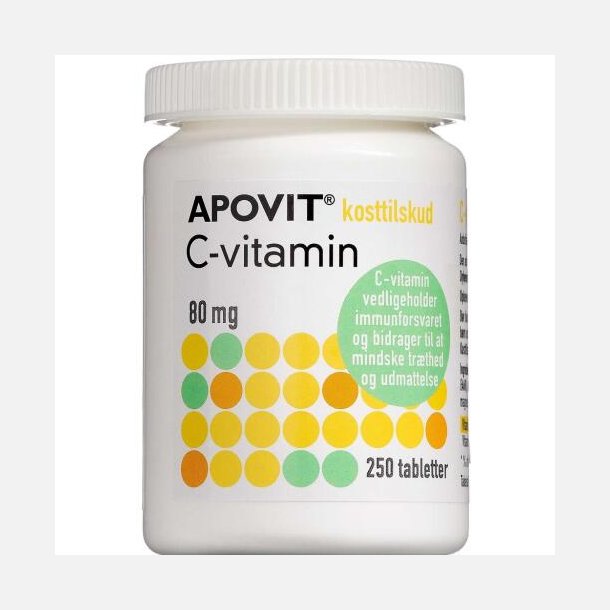 ApovitC-vitamin80mg 250 stk.