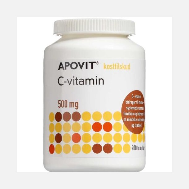 ApovitC-vitamin 500 mg 200stk.