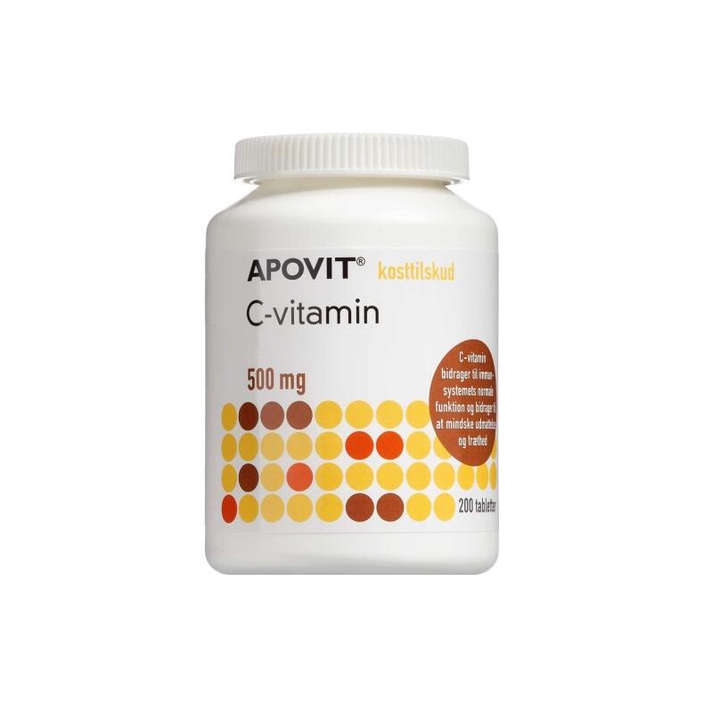 ApovitC-vitamin 500 mg 200stk.