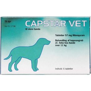 Capstar Vet Tabletter til hunde over 11kg 6.stk