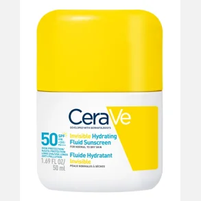 CeraVe Invisible Hydrating Fluid Sunscreen SPF50 50ml