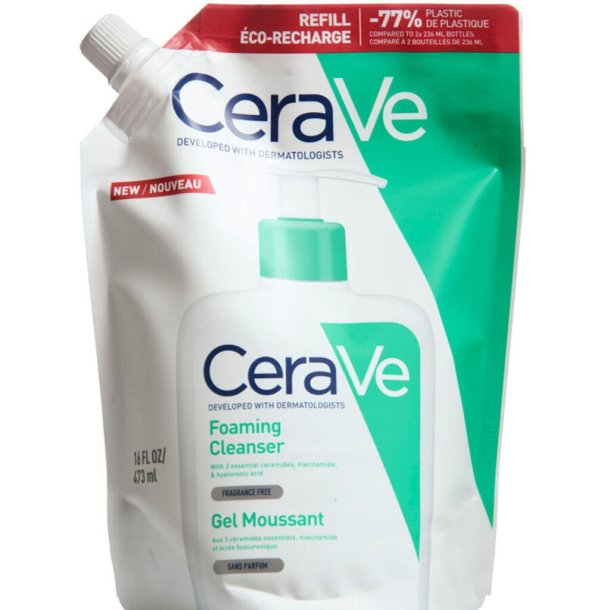 CERAVE SKUMMENDE RENS REFILL 473 ML