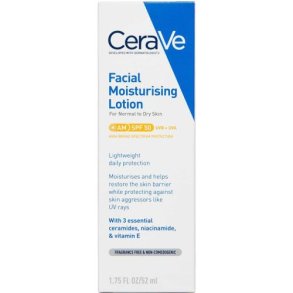CeraVefugtgivende ansigtscreme SPF 50 52 ml