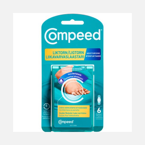 Compeed Ligtorn Plaster Bl�dg�rende 6.stk