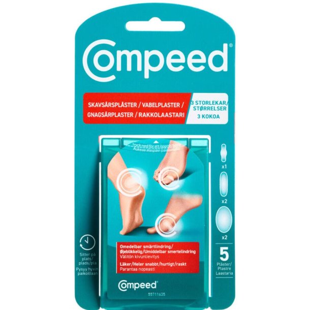 Compeed Vabel Mix Plaster 5.stk