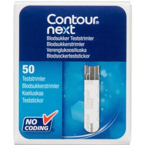 Contour Next Blodsukker Teststrimler 50 stk.