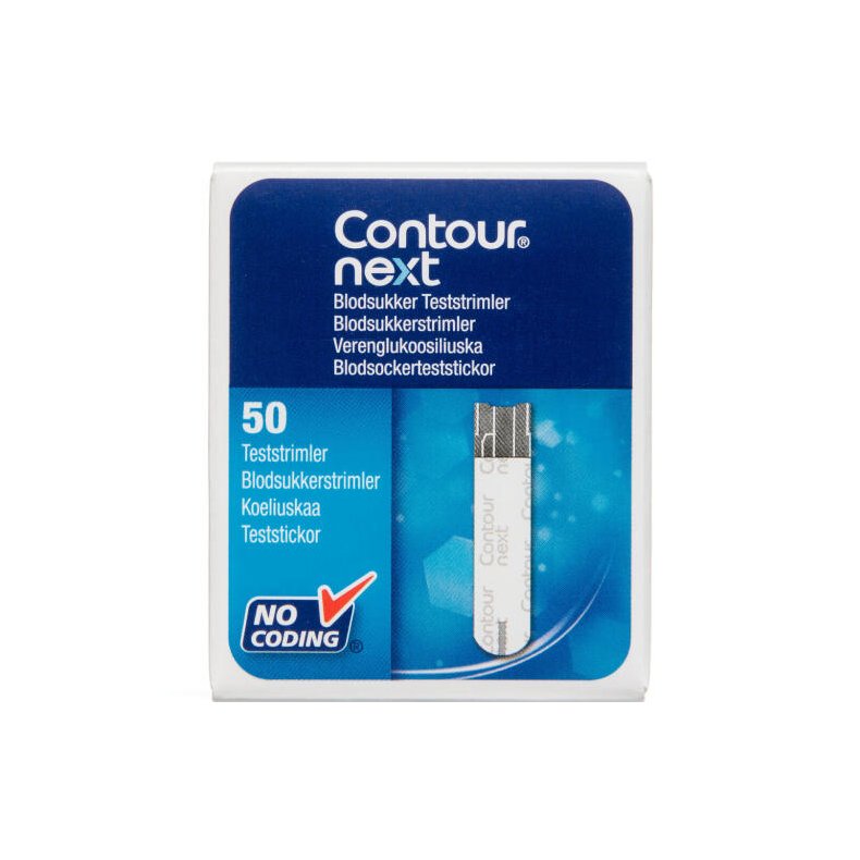 Contour Next Blodsukker Teststrimler 50 stk.