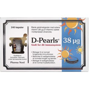 D-pearls 38 mikg, 240 kapsler - Pharma Nord