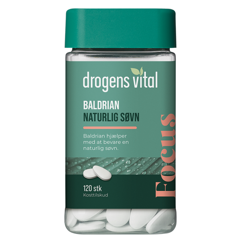 Drogens Vital - Baldrian 120 tabletter