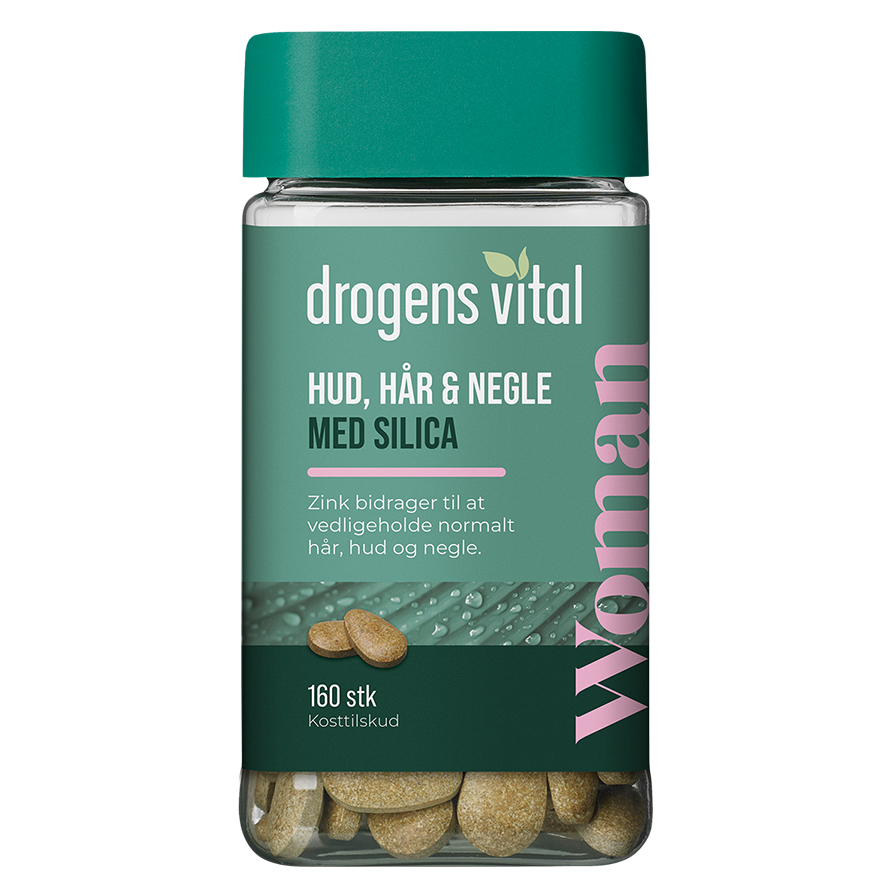 Drogens Vital - Hud, Hår Og Negle, 160 Tabletter - Drogens Vital ...