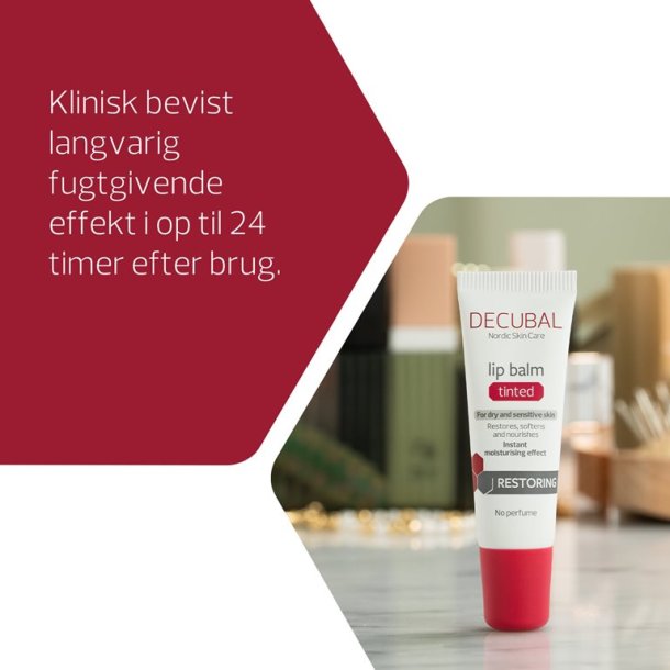 Decubal Restoring Lip Balm tinted 10ml