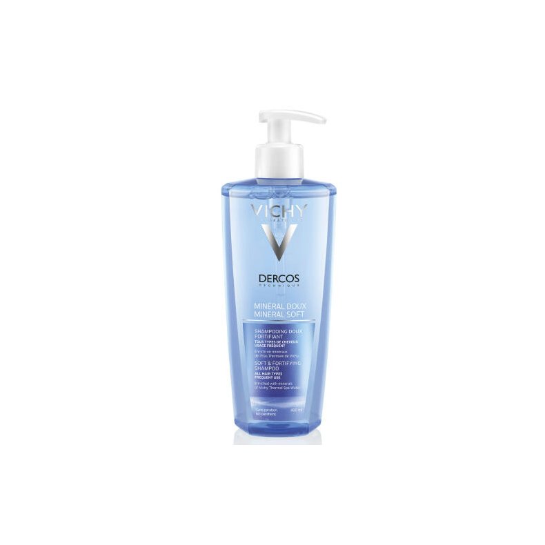 VichyDercos Mineralshampoo til hele familien 400 ml