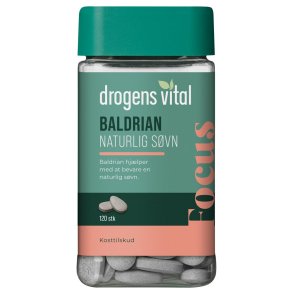 Drogens Vital - Baldrian 120 tabletter