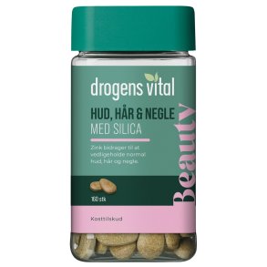 Drogens Vital - Hud, Hr og negle, 160 tabletter