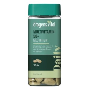 Drogens Vital - Multivitamin 50+ m/urter 170 tabletter