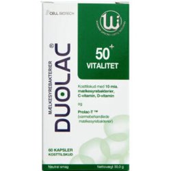 Duolac 50+ Vitalitet kapsler