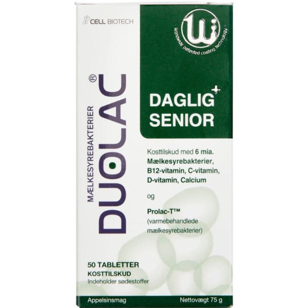 Duolac Daglig+ Senior 50.stk