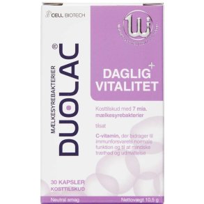 Duolac Daglig Vitalitet 30 stk