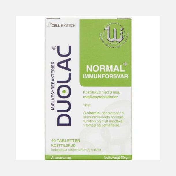 Duolac, Normal+ Immunforsvar 40 kapsler