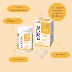 Duolac Rejse+ tabletter 60.stk