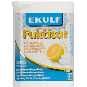 Ekulf Fuktisar Lemon 30.stk