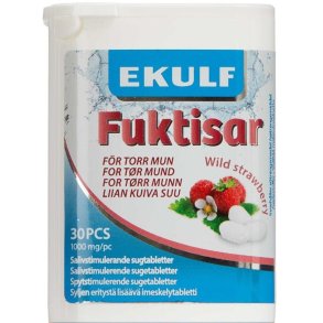 Ekulf Fuktisar Wild Strawberry 30.stk