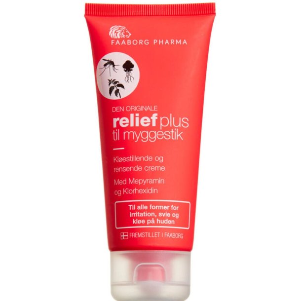Faaborg Relief+ Plus creme efter myggestik 100ml