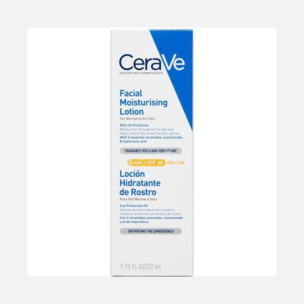 CeraVeFugtgivende Ansigtscreme SPF 30 52 ml