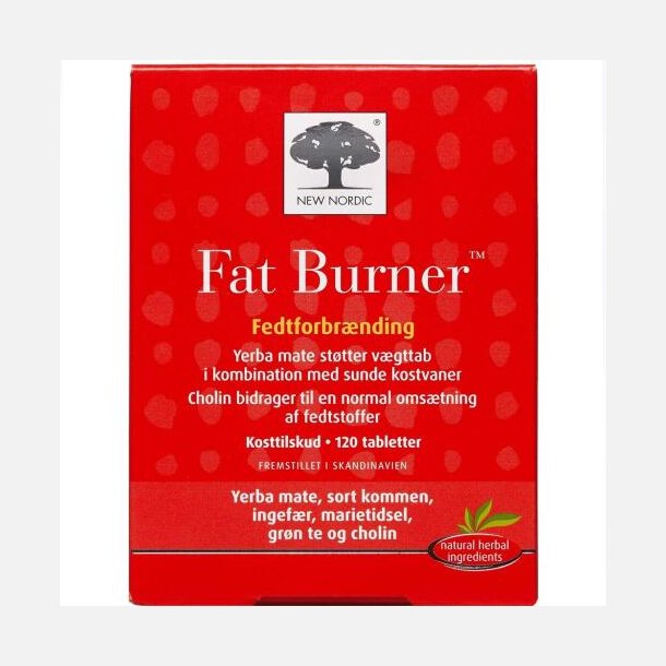 Fat Burner 120 tabletter - New Nordic