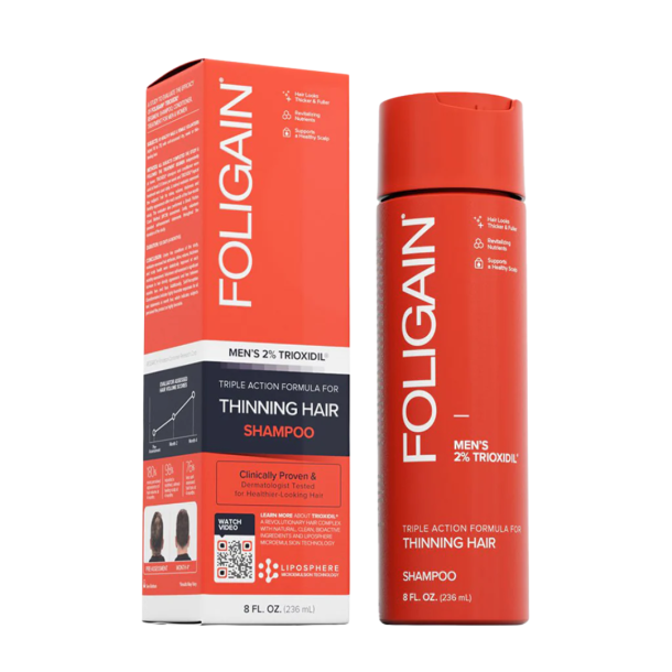 FOLIGAIN Triple Action Shampoo til m�nd