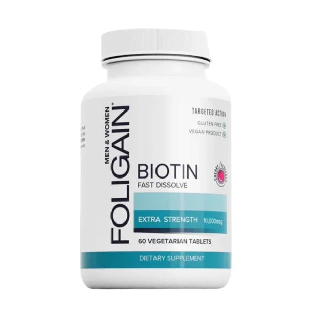 Foligain Biotin 10.000 mcg  60 tabletter