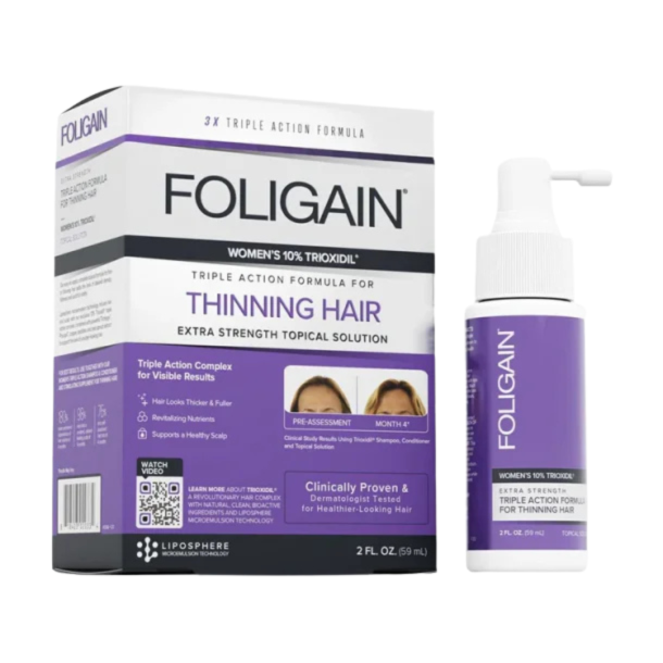 Foligain lotion mod h�rtab for kvinder