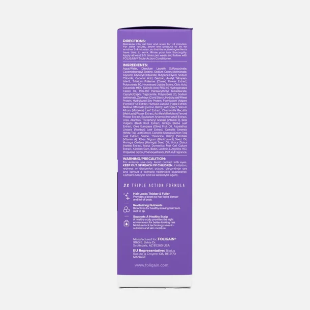 FOLIGAIN Anti-h�rudfald Shampoo til kvinder