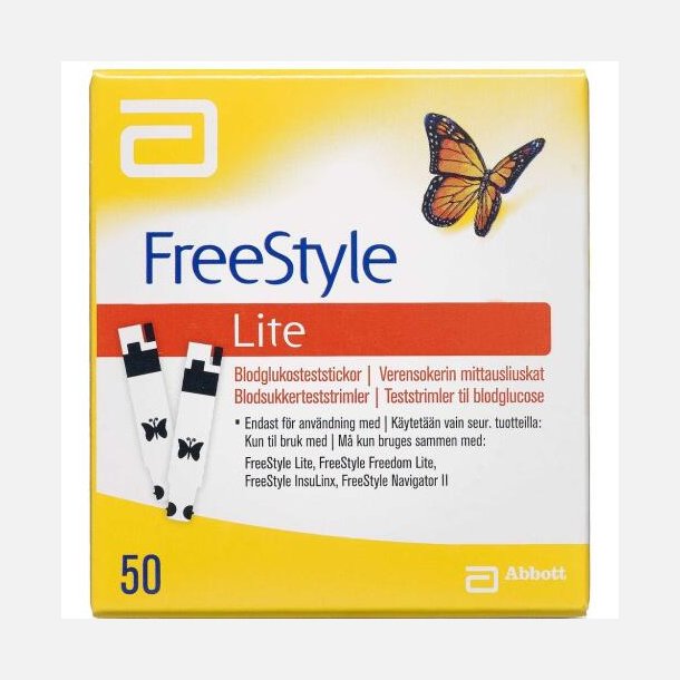 Freestyle Lite Teststrimler 50 stk.