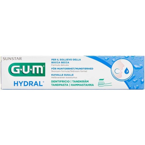 GUM Hydral Mild Tandpasta 75ml